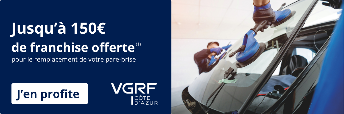 Franchise offerte sur le remplacement de pare-brise